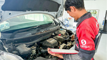 車検、点検の補助